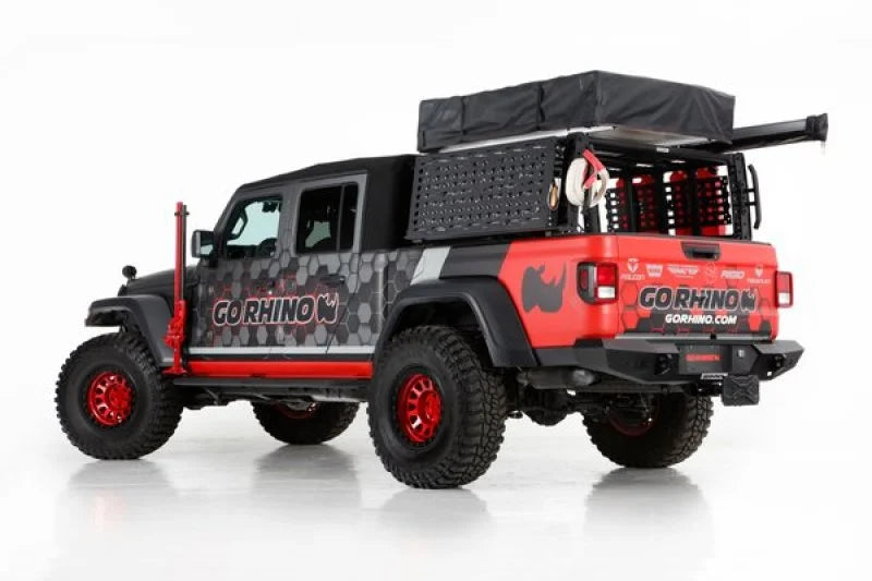 Go Rhino 19-21 Jeep Gladiator XRS Overland Xtreme Rack - Black - Additional View 5