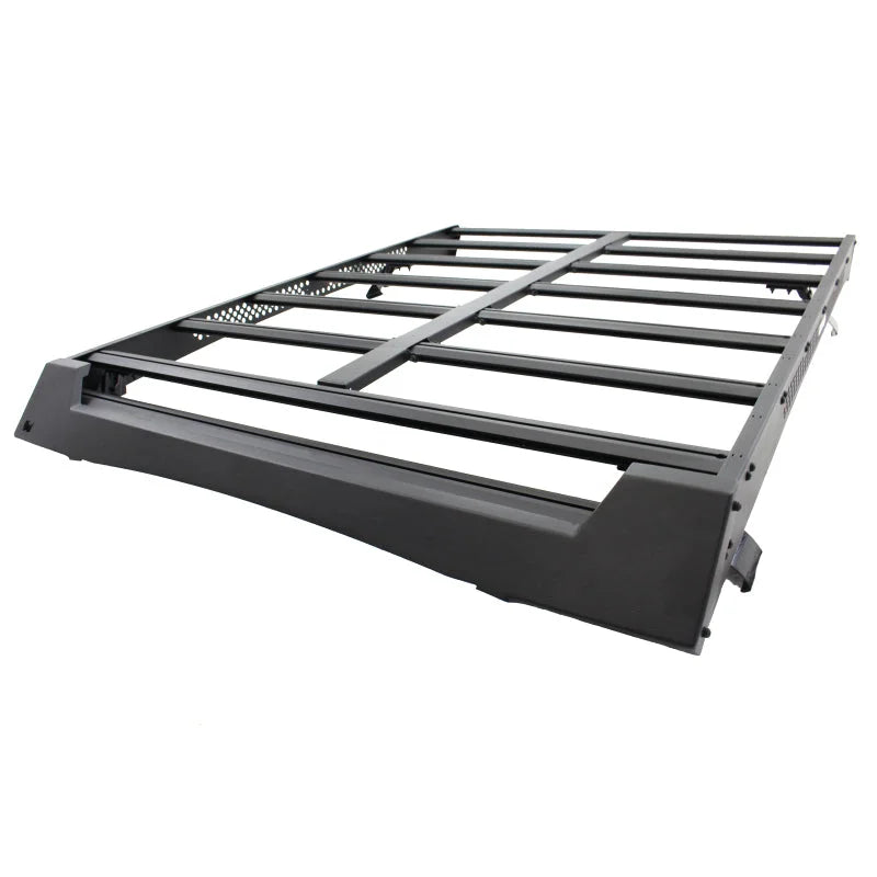 Go Rhino 19-23 Ram 1500 CC Ceros Low Profile Roof Rack - Tex. Blk - Side View