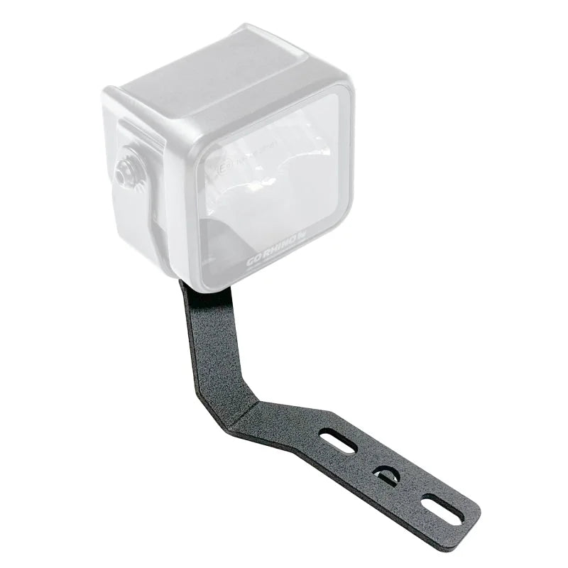 Go Rhino 19-24 Ford Ranger XE Hood Hinge Cube Light Mount - Back View