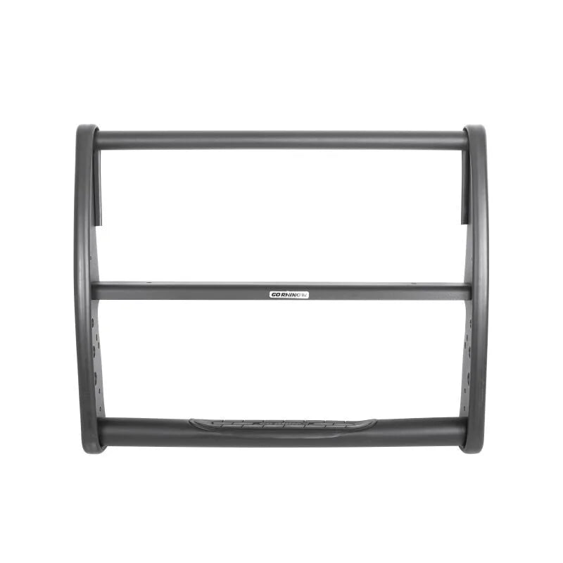 Go Rhino 19-24 Ram 1500 (Excl. Rebel/Sprt) 3100 Series StepGuard Center Grille Guard ONLY - Tex. Blk - Side View