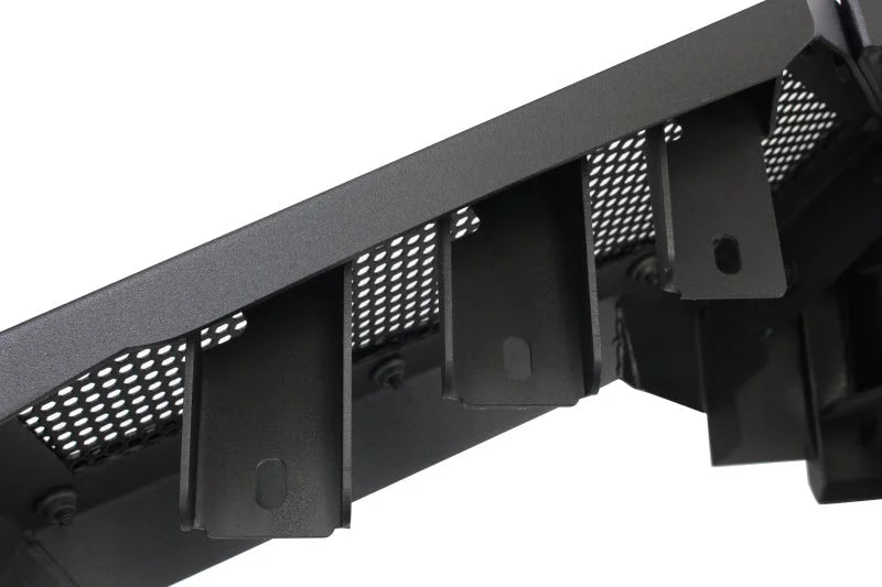 Go Rhino 19-24 Ram 1500 (Excl. Rebel/Warlock/TRX) Element FR Bumper w/Fixed Lgt Bar Mount - Tex. Blk - Installation View