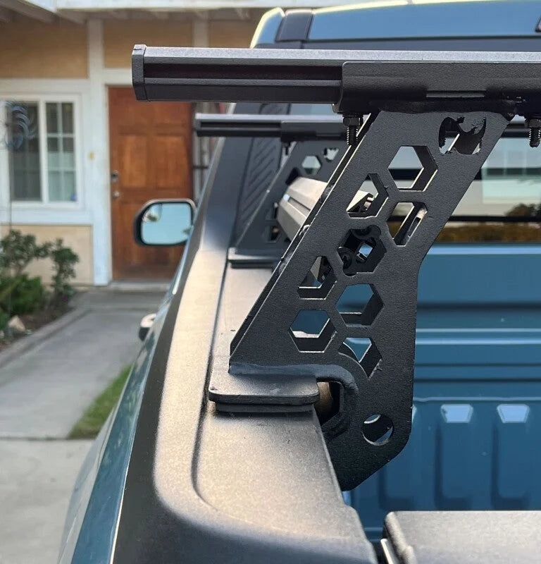 Go Rhino 20-22 Jeep Gladiator JT/16-22 Toy. Tacoma/05-21 Nssn Frontier XRS Cross Bars Kit - Tex. Blk - Additional View 9