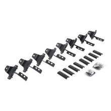 Load image into Gallery viewer, Go Rhino 20-22 Jeep Glatiador JT 4DR Mounting Brackets (V-Series V3/RB10 Slim/RB20 Slim) - Tex. Blk - Main Product View