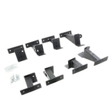 Go Rhino Dominator Xtreme Frame Slider Mounting Brackets Only FSD4516TK fits 2020-2025 Jeep Gladiator 4DR Crew Cab