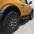 Load image into Gallery viewer, Go Rhino 2021+ Ford Bronco Dominator Extreme D1 Side Steps w/Brackets - Textured Black - Additional View 5