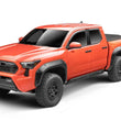 Load image into Gallery viewer, Go Rhino 2024 Toyota Tacoma DC 4dr Xtreme Frame Mount Sliders - Tex. Blk - Back View