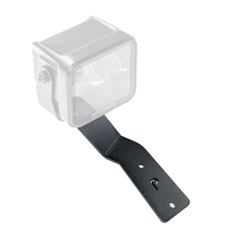 Go Rhino 21-23 Ford Bronco Sport XE Hood Hinge Cube Light Mount - Side View