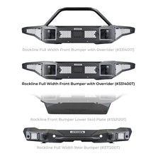 Load image into Gallery viewer, Go Rhino 21-24 Ford Bronco (2 and 4 Door) Rockline Full Width Bumper - Back View
