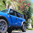 Load image into Gallery viewer, Go Rhino 21-24 Ford Bronco 4WD 4dr (Excl. Bronco Sport) Frame Mount Sliders - Tex. Blk - Additional View 5