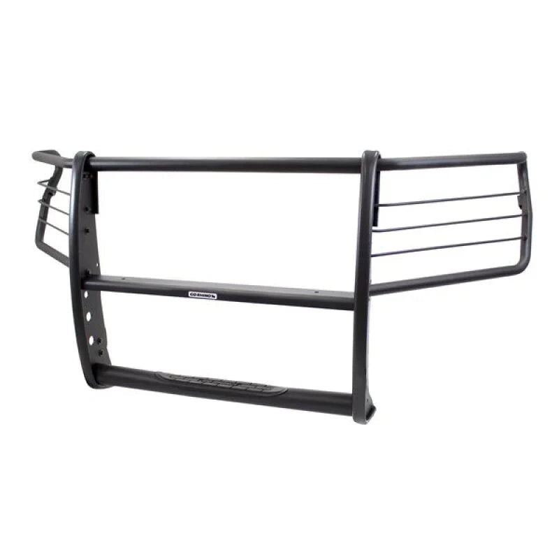 Go Rhino 21-24 Ford F-150 3100 Series StepGuard Center Grille + Brush Guards - Tex. Blk - Installation View