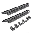 Load image into Gallery viewer, Go Rhino 22-24 Toyota Tundra Double-Cab Dominator Xtreme D1 SideSteps (incl. Brackets) - Black - Main Product View