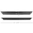 Load image into Gallery viewer, Go Rhino 22-24 Toyota Tundra Double-Cab Dominator Xtreme D1 SideSteps (incl. Brackets) - Black - Additional View 6