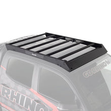 Load image into Gallery viewer, Go Rhino 24-25 Toyota Tacoma Double Cab Pickup Ceros Low Profile Roof Rack - Tex. Blk - Back View