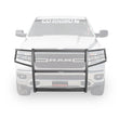 Load image into Gallery viewer, Go Rhino 3100 Series StepGuard Center Grille + Brush Guards - Tex. Black fits 2019-2024 Ram 1500 - Side View