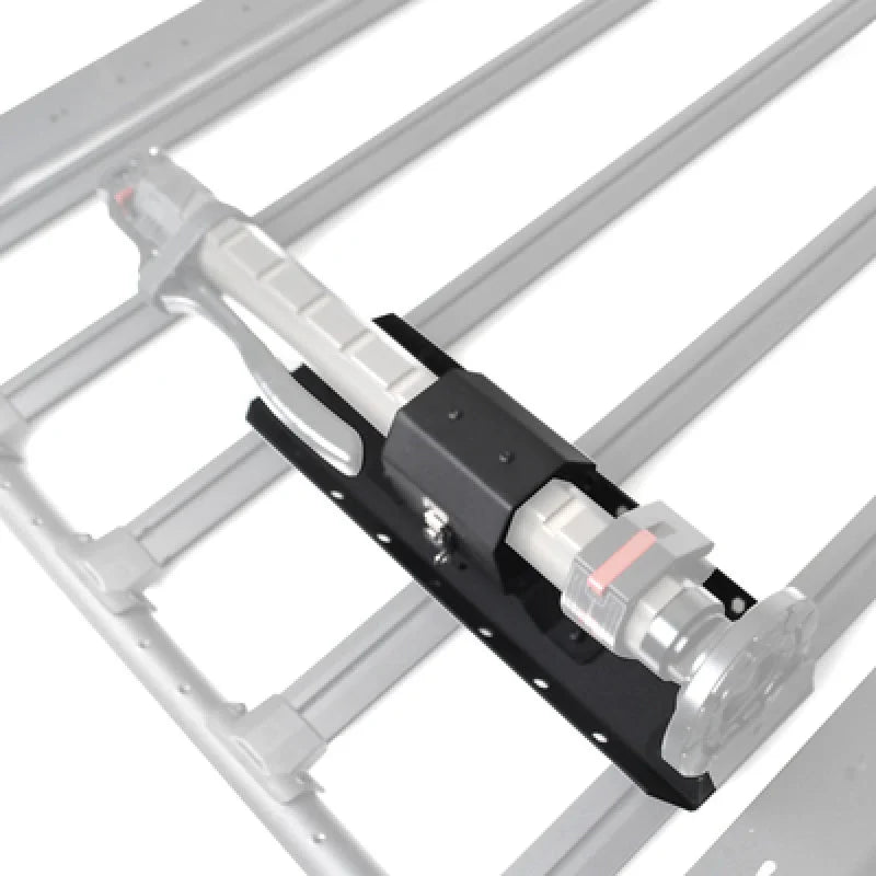 Go Rhino 4-CORE Mount Kit for Xventure Gear EG Jack - Tex. Blk - Side View