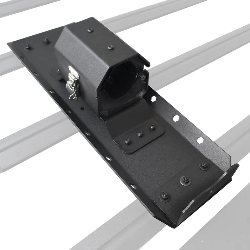 Go Rhino 4-CORE Mount Kit for Xventure Gear EG Jack - Tex. Blk - Installation View