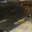 Load image into Gallery viewer, Go Rhino 15-20 Chevrolet Colorado 4000 Series SideSteps - Cab Length - Black - Installation View