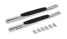 Load image into Gallery viewer, Go Rhino 4in OE Xtreme SideSteps - Stainless Steel - 52in - Side View