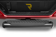 Load image into Gallery viewer, Go Rhino 4in Oval Hitch Step - Black - Side View