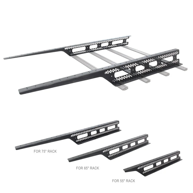 Go Rhino 55in. Cab Overhang Bracket - Universal - Installation View