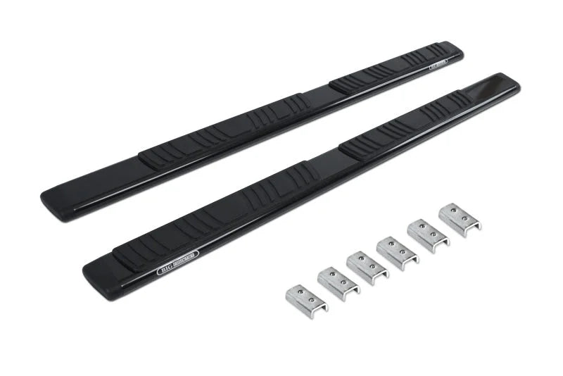 Go Rhino 5in OE Xtreme Low Profile SideSteps - Black - 67in - Side View