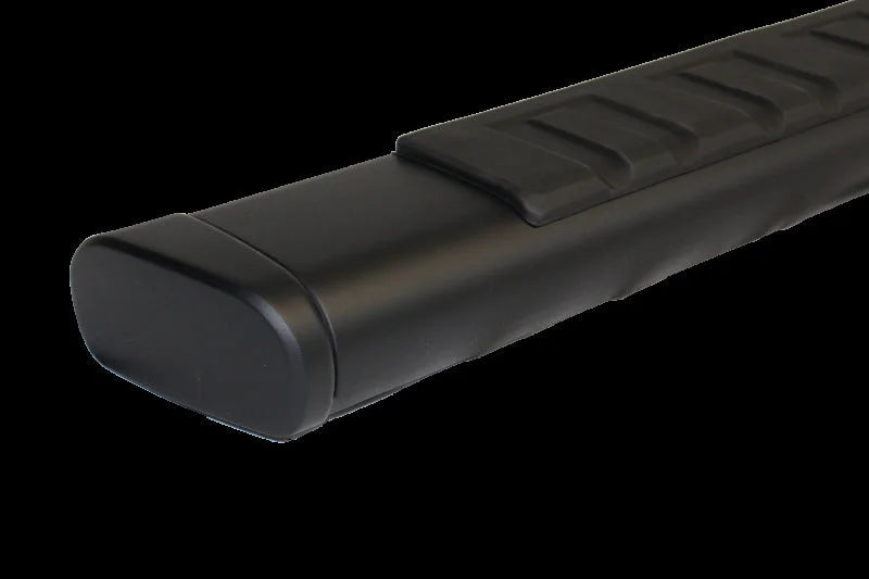Go Rhino 6in OE Xtreme SideSteps - Black - 87in - Side View