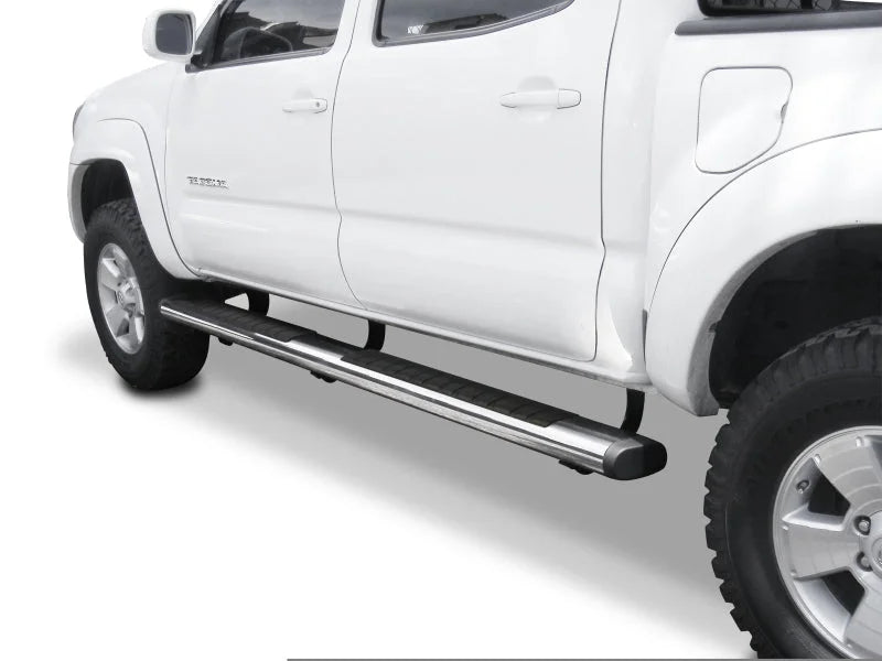 Go Rhino 6in OE Xtreme SideSteps - Chrome - 87in - Side View