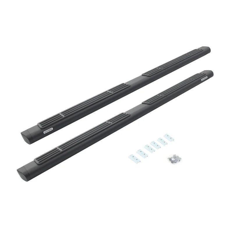 Go Rhino 6in OE Xtreme SideSteps - Tex Blk - 80in - Main Product View