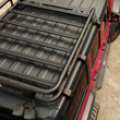 Load image into Gallery viewer, Go Rhino 6pc Rain Gutter Mounting Kit for SRM Rack - Back View