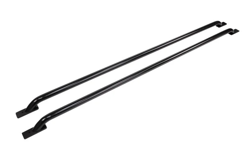 Go Rhino 92-11 Ford Ranger Stake Pocket Bed Rails - Blk - Side View