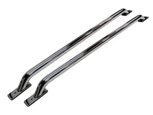 Go Rhino 97-14 Ford F-150 Stake Pocket Bed Rails - Chrome - Main Product View