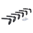 Load image into Gallery viewer, Go Rhino 99-16 Ford F-250/F-350 SD SC 4DR Mtg. Brackets (V-Series V3/RB10 Slim/RB20 Slim) - Tex. Blk - Main Product View