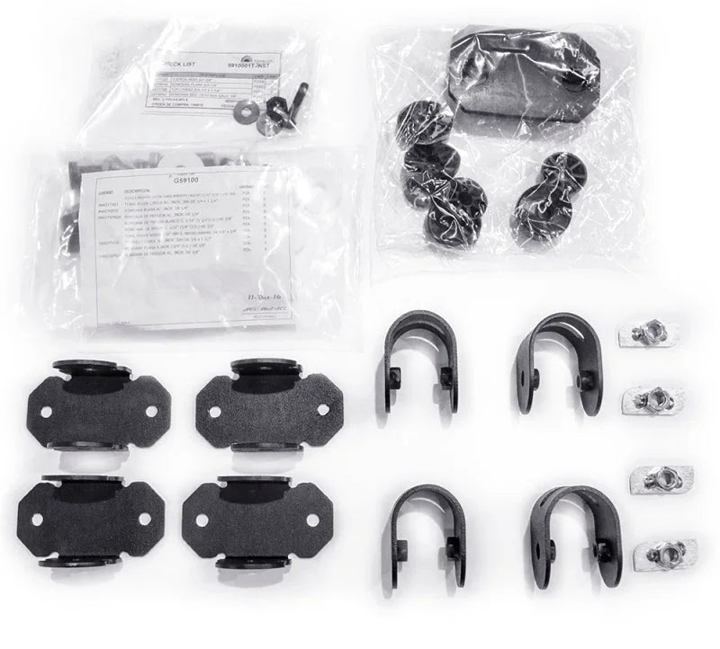 Go Rhino Adjustable Multi-Axis Mounting Kit for SRM Rack - Installation View