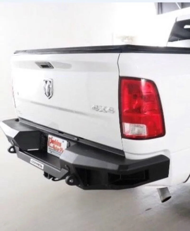 Go Rhino BR20 Rear Bumper Replacement fits 2010 Dodge Ram 2500 / 3500 / 2011-2018 Ram 2500 / 3500 / 2010-2019 Ram 2500HD /...