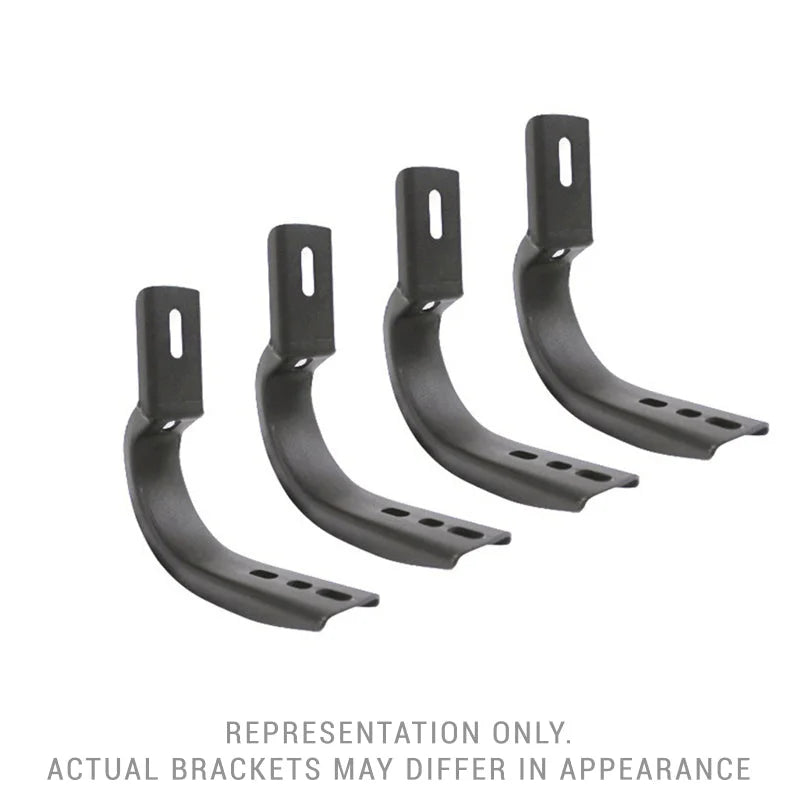 Go Rhino Brackets for OE Xtreme Cab Length SideSteps fits 2019-2026 Ram 1500 - Main Product View