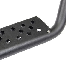 Load image into Gallery viewer, Go Rhino Dominator Extreme D6 SideSteps - Tex Blk - 4in Drop Down Steps (Pair) - Side View
