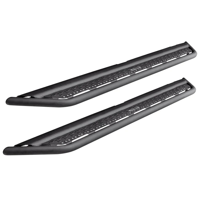 Go Rhino Dominator Extreme D6 SideSteps - Tex Blk - 80in - Main Product View