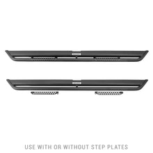 Load image into Gallery viewer, Go Rhino Dominator Extreme DS Sliders - Tex Blk - 52in - Installation View