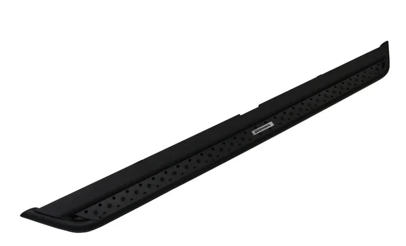 Go Rhino 19-20 Chevy 1500 Dominator Extreme DSS SideSteps Complete Kit w/SideStep + Brkts - Side View