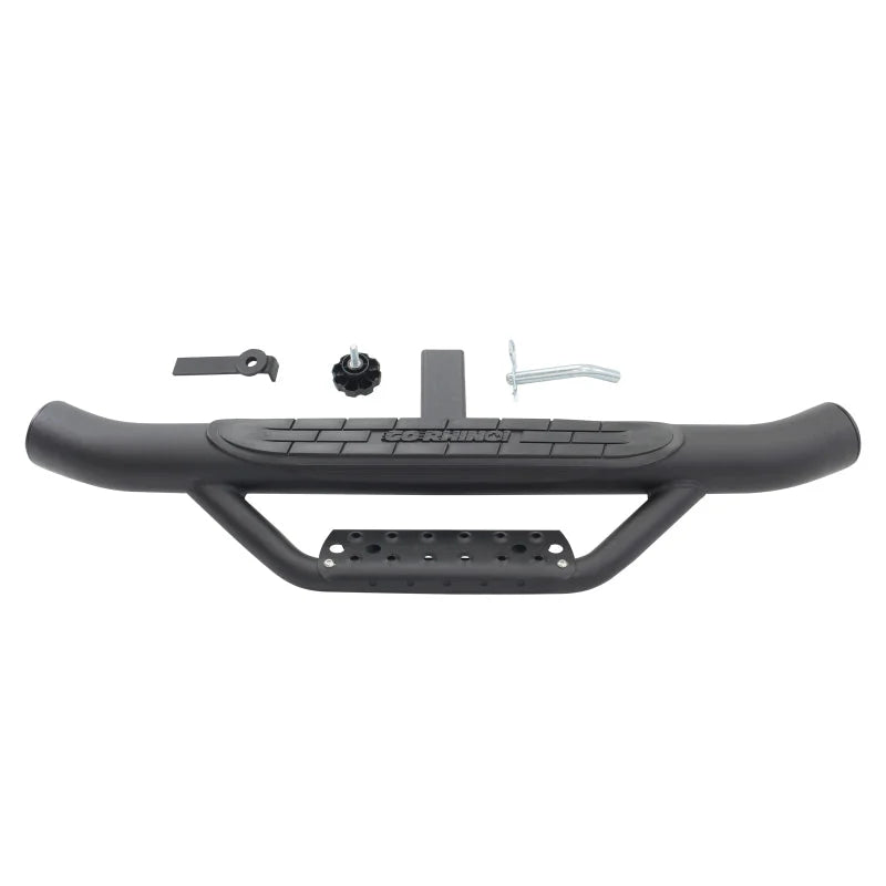 Go Rhino Dominator Hitch Step - Black - Additional View 7