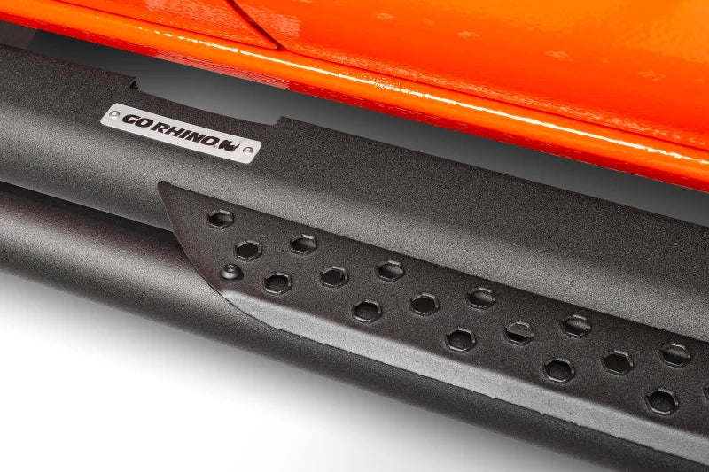 Go Rhino Dominator Xtreme DT Side Steps - Tex Blk - 73in. (Boards ONLY/Brackets Req.) - Additional View 5