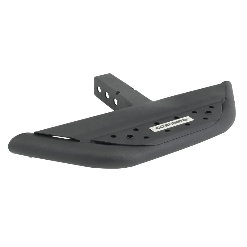 Go Rhino Dominator Xtreme Hitch Step (2in Receivers)  - 18in Long - Tex. Blk - Main Product View