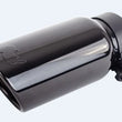 Load image into Gallery viewer, Go Rhino Exhaust Tip - Black Chrome - ID 2 3/4in x L 10in x OD 4in - Main Product View
