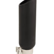 Load image into Gallery viewer, Go Rhino Exhaust Tip - Black - ID 2 1/2in x L 14in x OD 4in - Back View