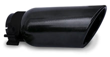 Load image into Gallery viewer, Go Rhino Exhaust Tip - Black - ID 2in x L 6in x OD 3in - Side View