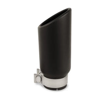 Load image into Gallery viewer, Go Rhino Exhaust Tip - Black - ID 3in x L 10in x OD 4in - Side View