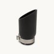 Load image into Gallery viewer, Go Rhino Exhaust Tip - Black - ID 4in x L 10in x OD 5in - Side View