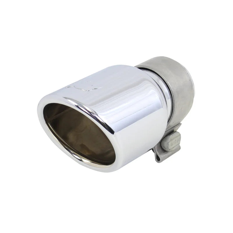 Go Rhino Exhaust Tip - Chrome - ID 2in x L 6in x OD 3in - Main Product View