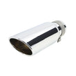 Load image into Gallery viewer, Go Rhino Exhaust Tip - Chrome - ID 3 1/2in x L 14in x OD 5in - Main Product View