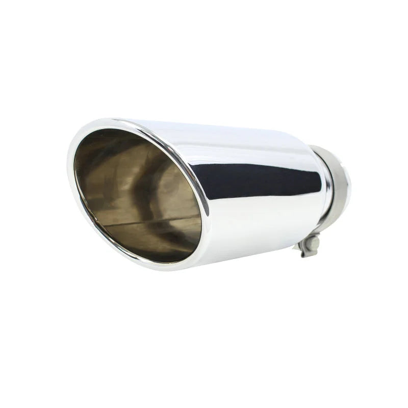 Go Rhino Exhaust Tip - Chrome - ID 3 1/2in x L 14in x OD 5in - Additional View 5